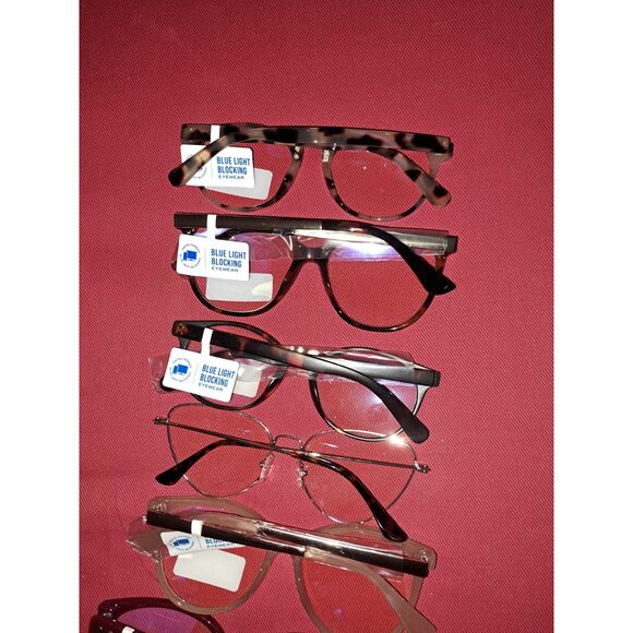 LOT #3 Blue Light Blocking eyewear for computer-tv-gaming protection inc 6 pairs - Picture 9 of 9